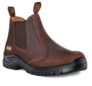 JCB Chelsea Brown Safety Boot copy
