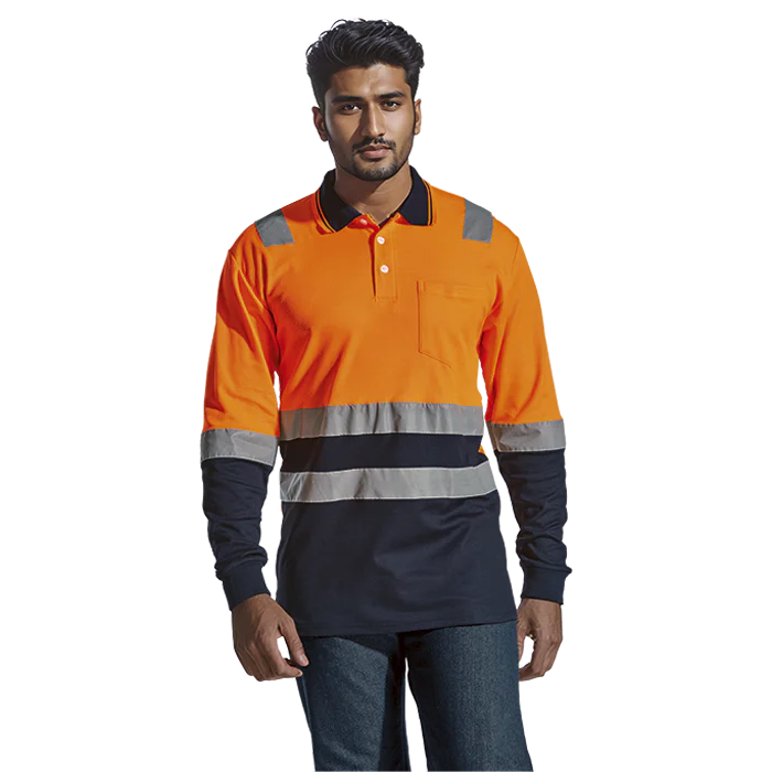 302122-main.png Transit Long Sleeve Golfer (HI-TRA) - Image 1
