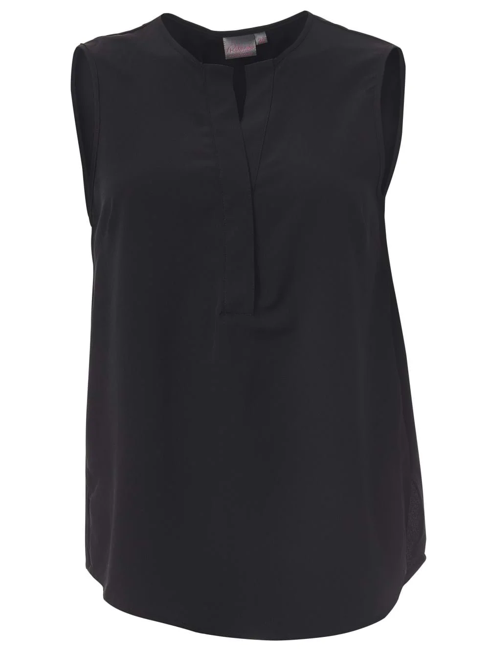 CMT-BK4-225-BLA.jpg Kaylee K225 S/Less Blouse - Image 1