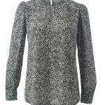 Paris K264 L/S Blouse   Multi Speckles