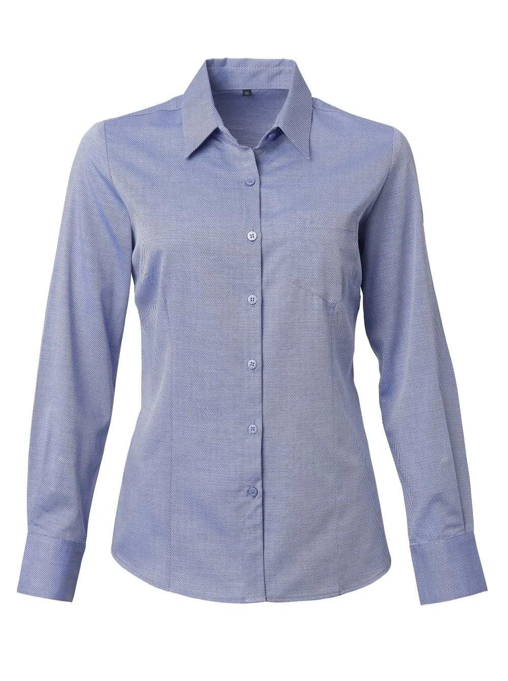 CMT-BSE-LUC-FRE.jpg Ladies Lucca K237 L/S Blouse French - Image 1