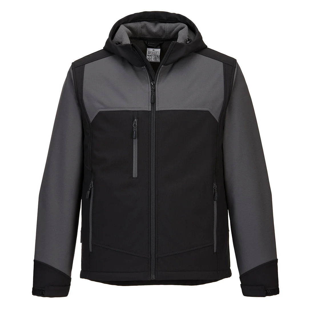 KX362BGY.jpg KX362-KX3 Hooded Softshell (3L) - Image 1