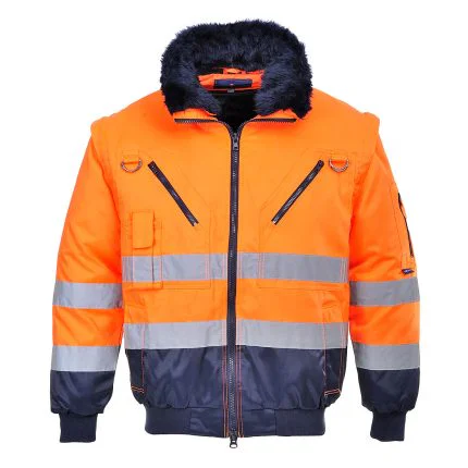 PJ50-Hi-Vis 3-in-1 Contrast Pilot Jacket