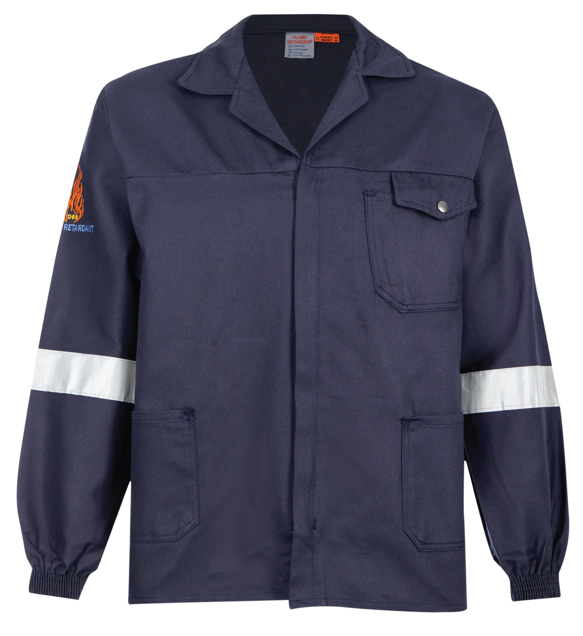 D59 100% Cotton Flame & Acid JCKT - Image 1