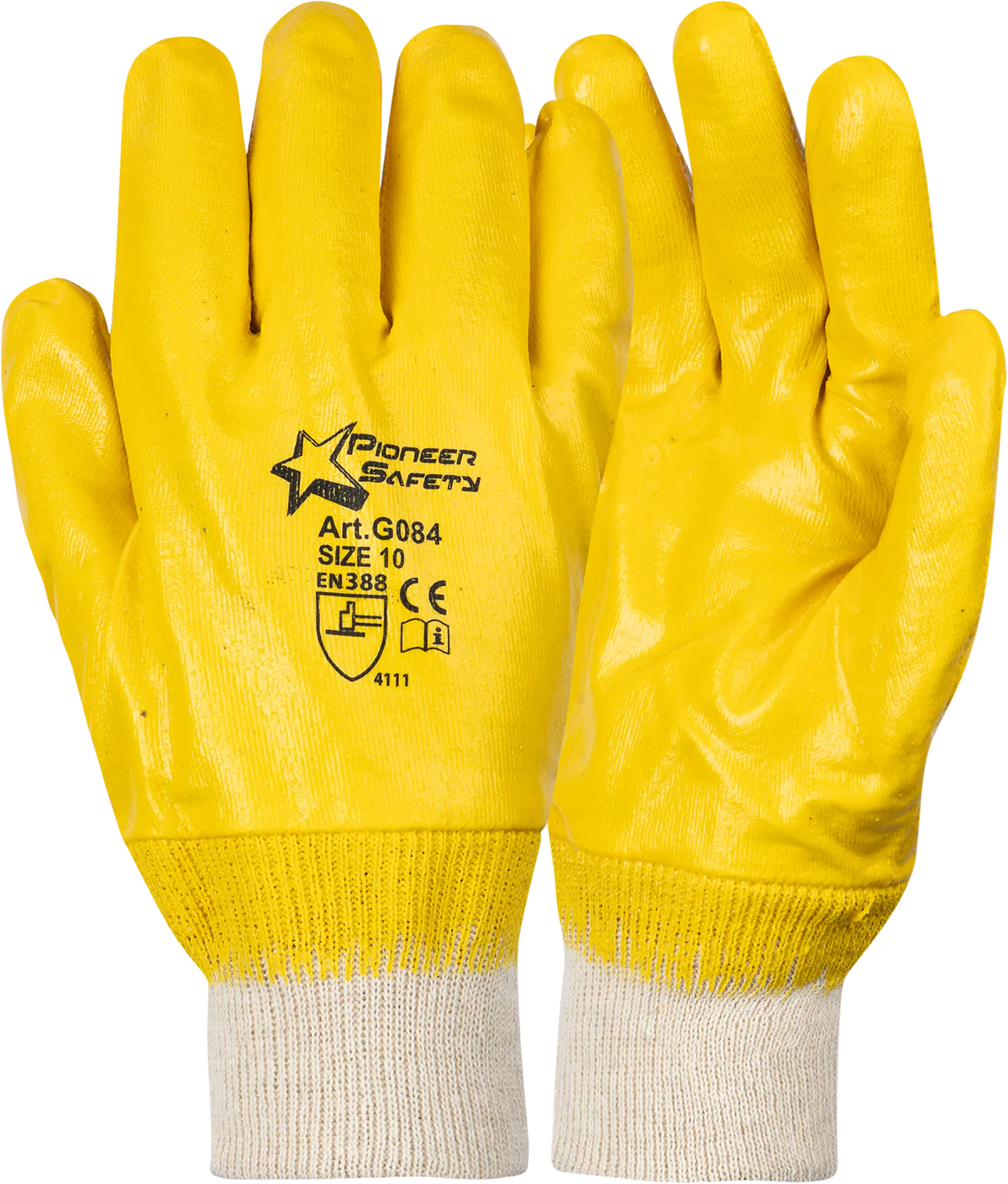 G084_5266f5d8-4dcb-4f06-b362-44de3275b238_1200x.png YELLOW NITRILE FULLY DIPPED GLOVE KNIT WRIST - Image 1
