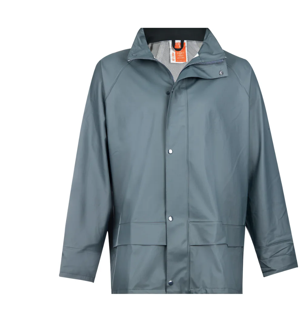 Untitled (900 x 700 px) (2) Storm Guard PU RainSuit Navy - Image 1