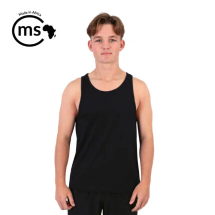 140gsm Men’s Lifestyle Vest Black